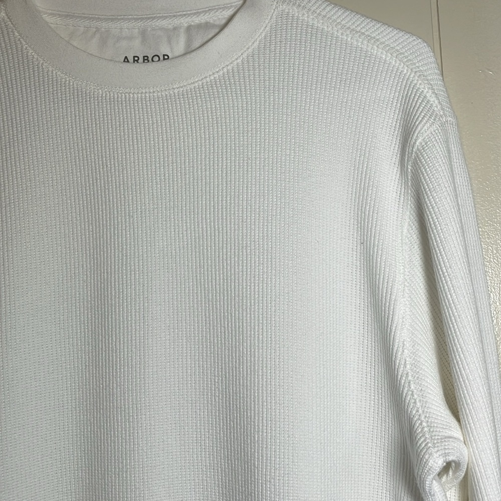 NWOT Arbor Collective ribbed long sleeve - Picture 2 of 4